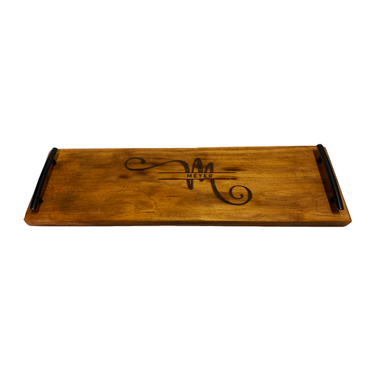 Monogram Personalized Serving Tray